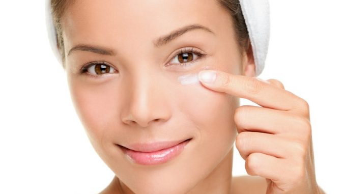 Face cream woman